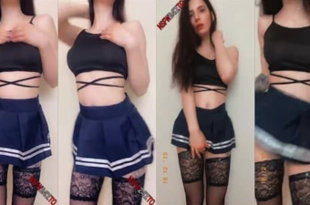 Little Reislin Striptease Snapchat Video Leaked