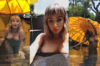 Sara Underwood Pool Photoshoot Onlyfans Video Leaked