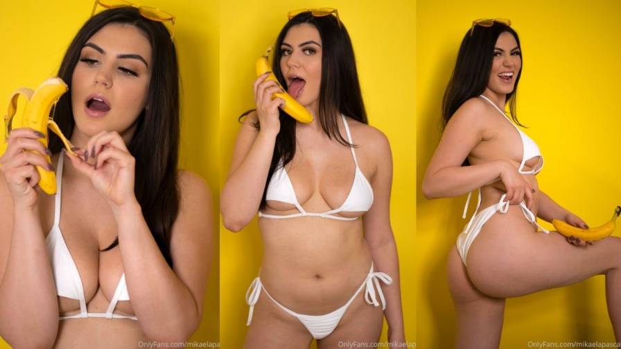 Mikaela Pascal Nude Banana Peel Onlyfans Set Leaked - Internet Chicks.