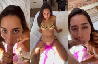 Izzy Green Exotic Blowjob Video Leaked