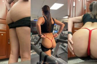 Christina Khalil Post Workout Ass Tease Video Leaked