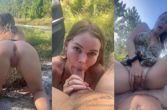 Elle Knox Outdoor Sextape Video Leaked