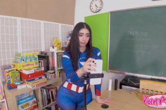 Violet Myers Captain America Porn Video Leaked