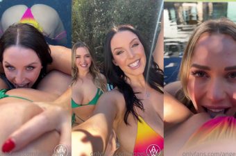 Angela White Pool GG With Mia Malkova Video Leaked