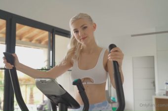Eva Elfie Working Out Sextape Video Leaked