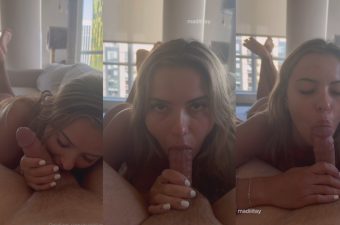 Madiiitay Sloppy Wet Blowjob Video Leaked