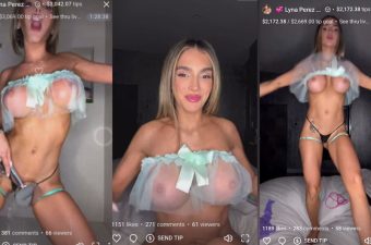 Lyna Perez Bare Tits Livestream Video Leaked