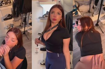 Katiana Kay Shoe Store Clerk Gets Fucked Video Leaked