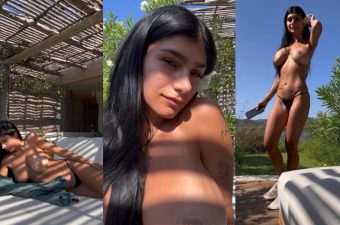 Mia Khalifa 17min Lounging Outside Video Leaked